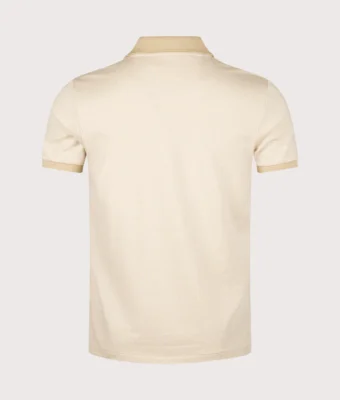 Custom Slim Fit Houndstooth Polo Shirt