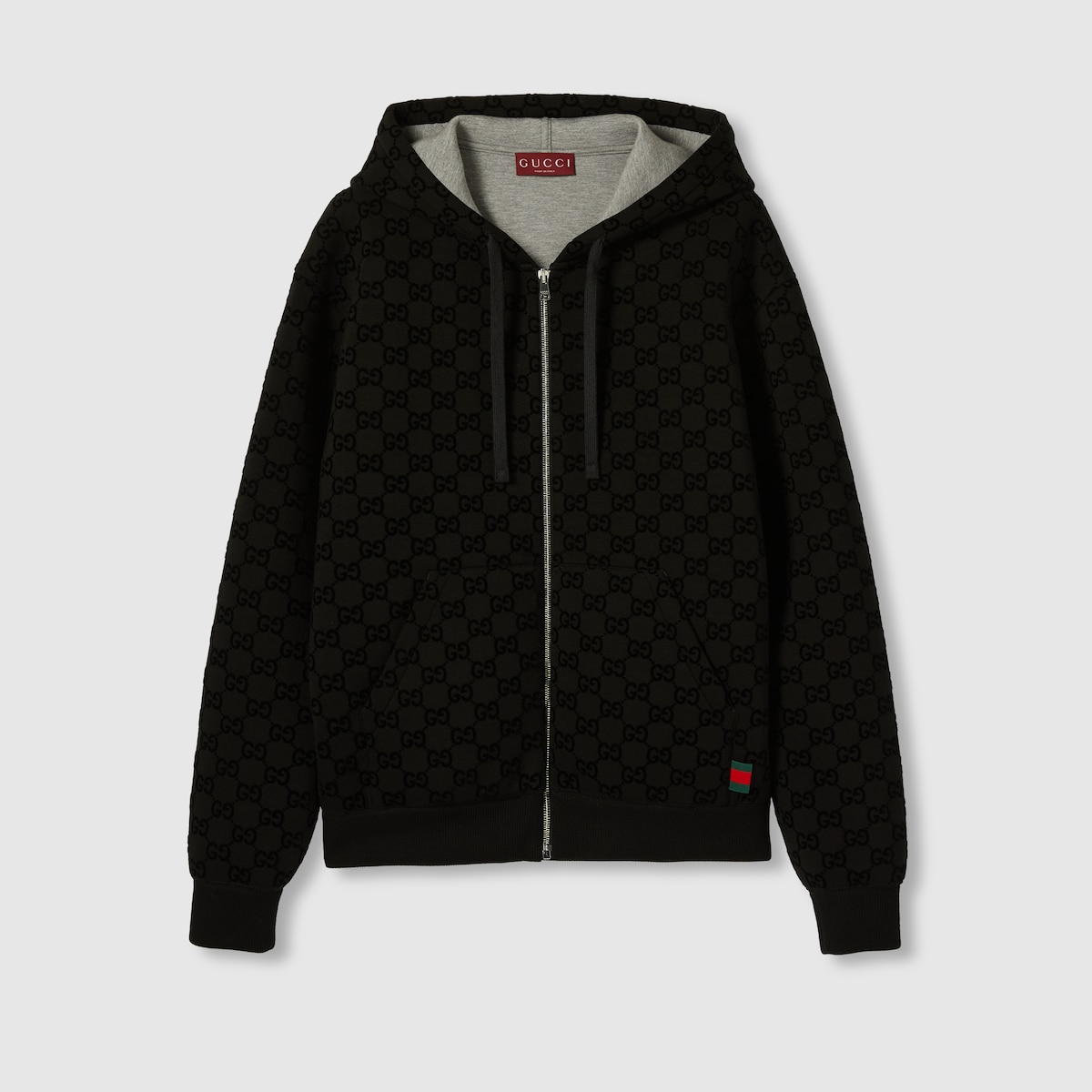 Printed jersey zip Hoodie Printed jersey zip Hoodie