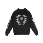 Bella Hadid Chrome Hearts Black Hoodie