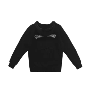 Black Chrome Hearts Zip Up Hoodie