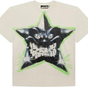Hellstar Star White T-Shirt