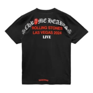 2024 Live Chrome Hearts Rolling Stones Las Vegas Tee