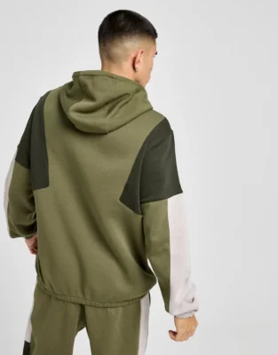 Nike Club Fleece Colour Block Hoodie